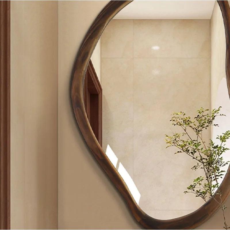 Girls Decorative Mirrors Wall Antique Toilet Full Length Irregular Mirror Aesthetic Espejo De Cuerpo Entero Home Decoration - Pacisia