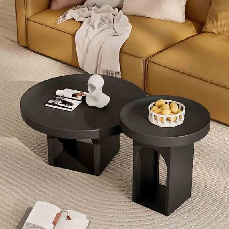 Small Designer Coffee Tables Nordic Unique European Floor Coffee Tables Aesthetic Removable Stolik Kawowy Living Room Decoration - Pacisia
