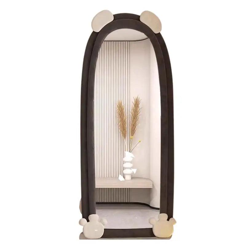 Full Body Nordic Mirrors Aesthetic Makeup Living Room Floor Mirrors Irregular Cute Adornos Para El Hogar Decoration Home - Pacisia