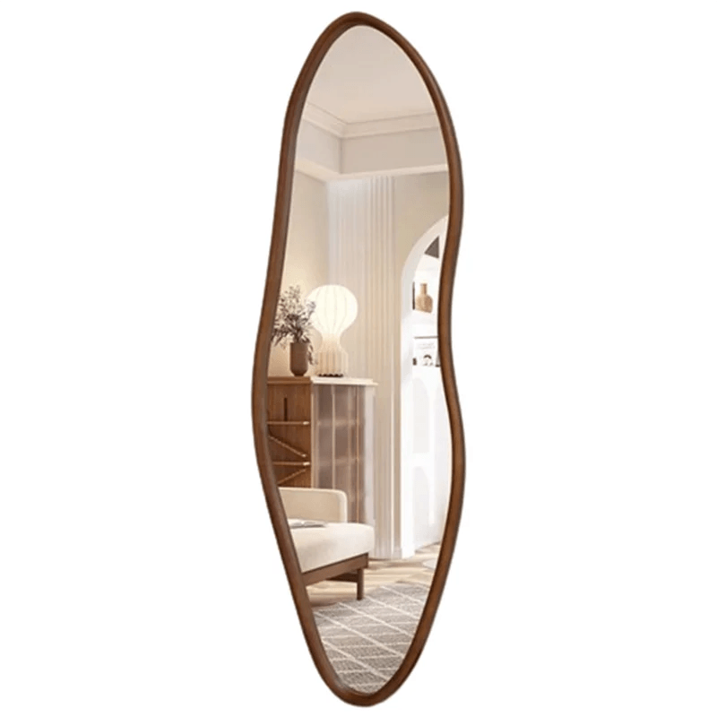 Asymmetric Wall Decorative Mirrors Girls Aesthetic Hallway Luxury Mirror Full Body Large Dekoracyjne Lustra Home Decoration - Pacisia