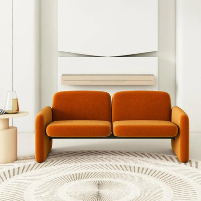 WW Scandinavia/Nordic Style Luxury fabric single double sofa fashion home or house or back yard simple sofa chair sherpa fabric - Pacisia