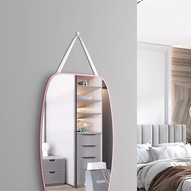 Art Irregular Mirrors Korean Full Body Makeup Large Mirrors Luxury Living Room Adornos Para El Hogar Home Decoration Accessories - Pacisia