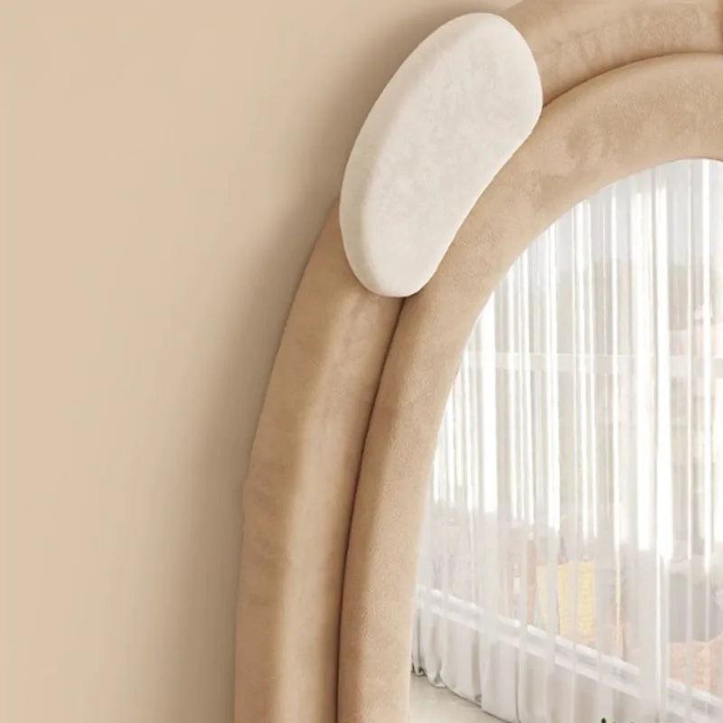 Full Body Nordic Mirrors Aesthetic Makeup Living Room Floor Mirrors Irregular Cute Adornos Para El Hogar Decoration Home - Pacisia