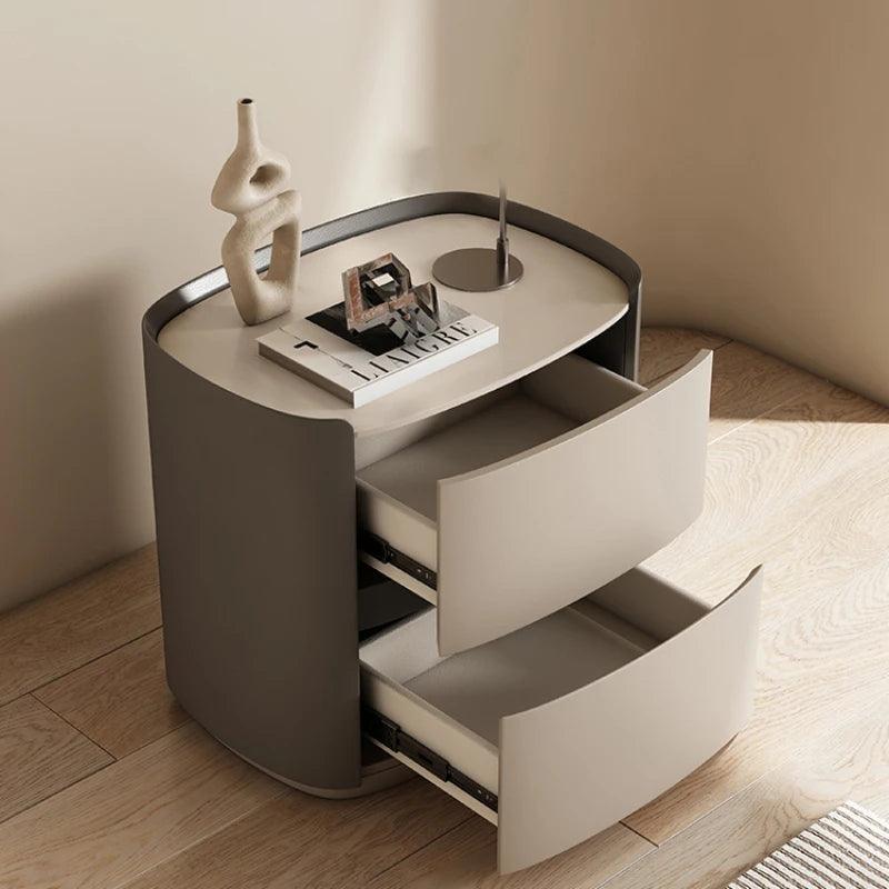 Small Bedside Nightstands Bedroom Modern Drawer Luxury Nightstands Side Storage Table De Chevet Chambre Home Furniture QF50NS - Pacisia