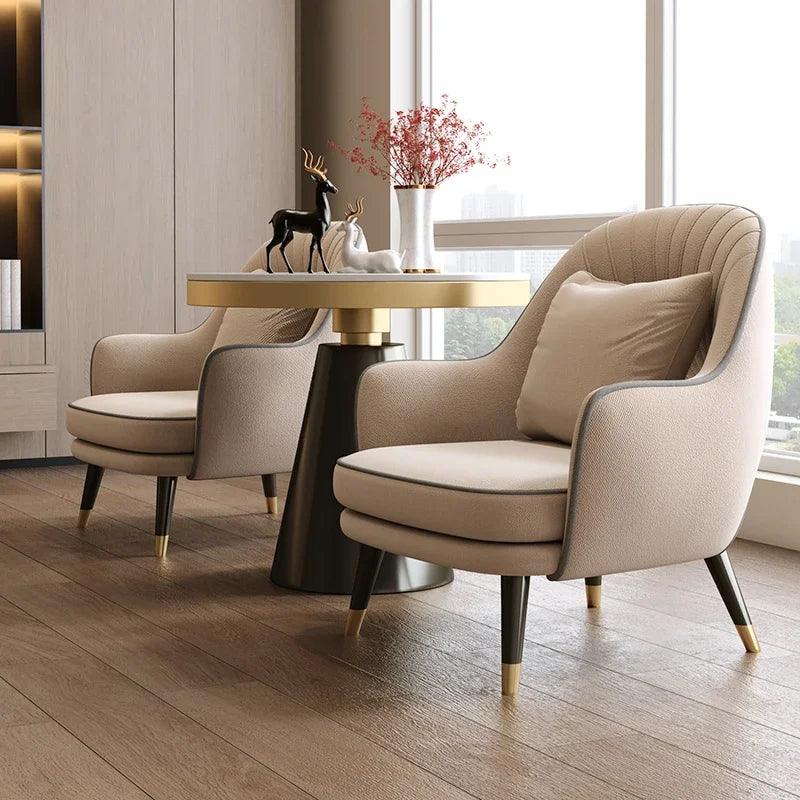 Makeup Luxury Lazy Dresser Chair Single Sofa Sectional Modern Living Room Chair Leisure Accent Chaises De Salon Home Furniture - Pacisia