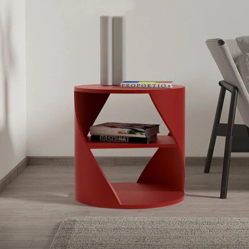 Trendy Minimalist Night Table Modern Aesthetic Furniture Storage Bedside Table Space Saving Luxury Criado Mudo Home Furniture - Pacisia