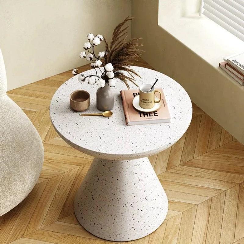 Creative Modern Luxury Small Tea Table Simple Living Room Sofa Side Table Bedside Mesas Living Room Furniture Small Round Tables - Pacisia