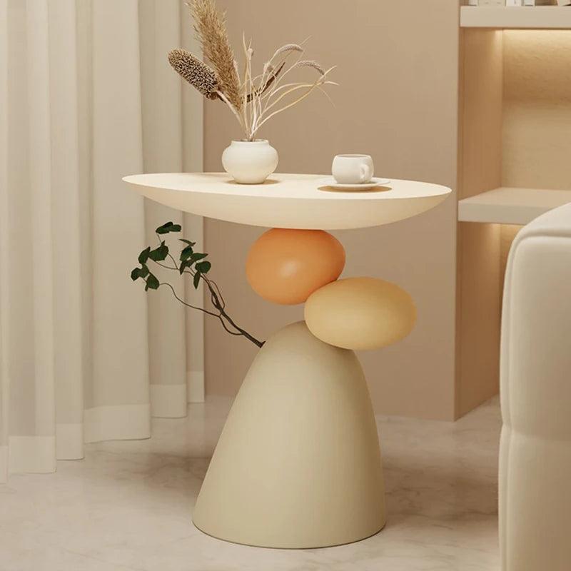 Small Japanese Luxury Coffee Tables Unusual Entryways Modern Corner Coffee Table Cute Round Mesa De Centro Living Room Furniture - Pacisia