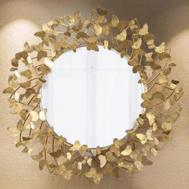 Infinite Designer Mirror Wall Small Glass Mirrors Crafts Handicraft Princess Large Modern Specchi Decorativi Room Furniture - Pacisia