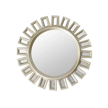 Nordic Hanging Mirrors Aesthetic Round Irregular Art Mirrors Bathroom Makeup Luxury Adornos Para El Hogar Home Decoration - Pacisia