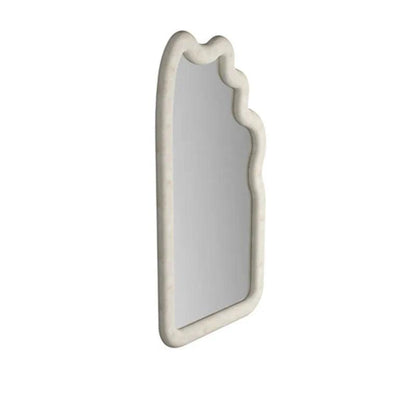 Full Length Wall Mirror Bedroom Appearance Wavechild Wave Wall Mirror Stand Home Styling Espejo Paredcute Room Decor HY50WM - Pacisia