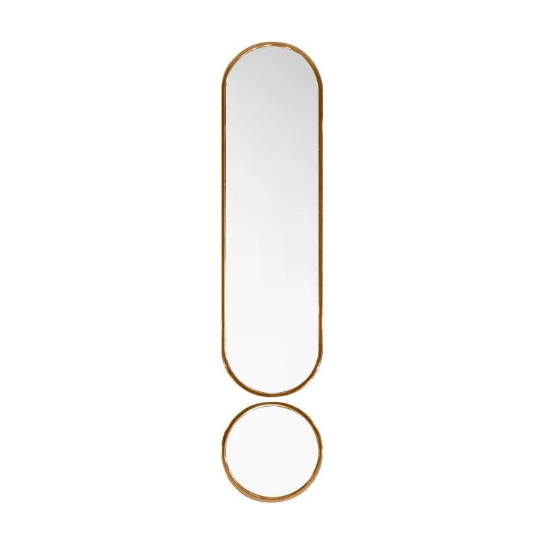 Custom full-length mirror background wall American porch restaurant mirror wall art decorative mirror - Pacisia