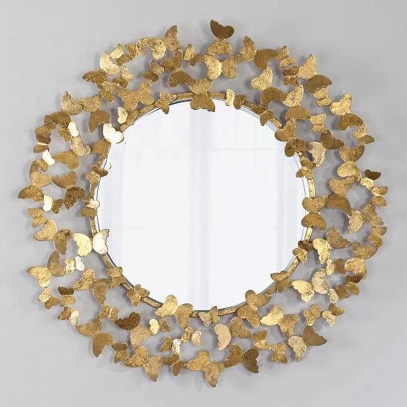Infinite Designer Mirror Wall Small Glass Mirrors Crafts Handicraft Princess Large Modern Specchi Decorativi Room Furniture - Pacisia