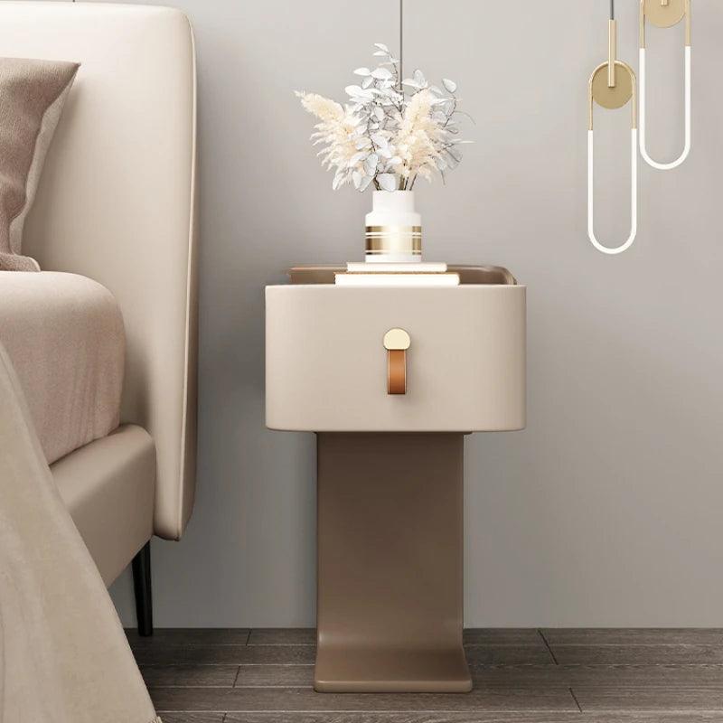 Bedside Nightstands Hanging Table Small Night Cabinets Living Room Bedroom Comfortable Szafka Nocna Drawers Nordic Chest - Pacisia