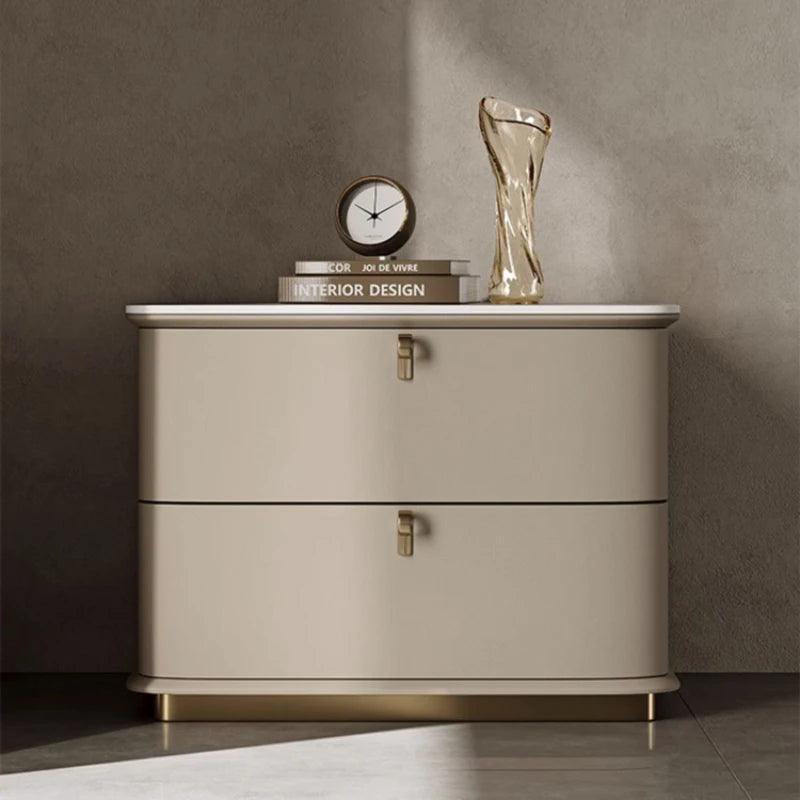 Bedside Table Room Floating Nightstand Small Night Comfortable With Drawers Bedroom Dressers Round Muebles Cabinet Bed Side - Pacisia