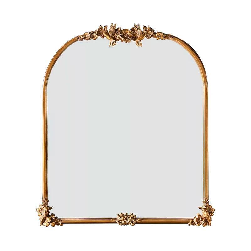 Shower Wall Mirror Antique Large Metal Vanity Mirror Korean Aesthetic Espejo De Cuerpo Completo Home Decoration Living Room - Pacisia