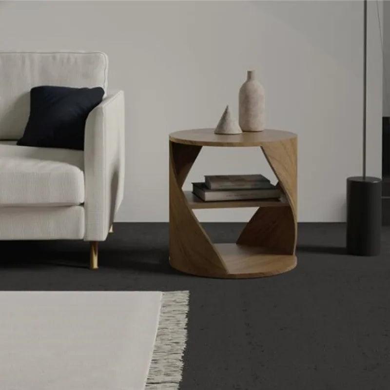 Trendy Minimalist Night Table Modern Aesthetic Furniture Storage Bedside Table Space Saving Luxury Criado Mudo Home Furniture - Pacisia