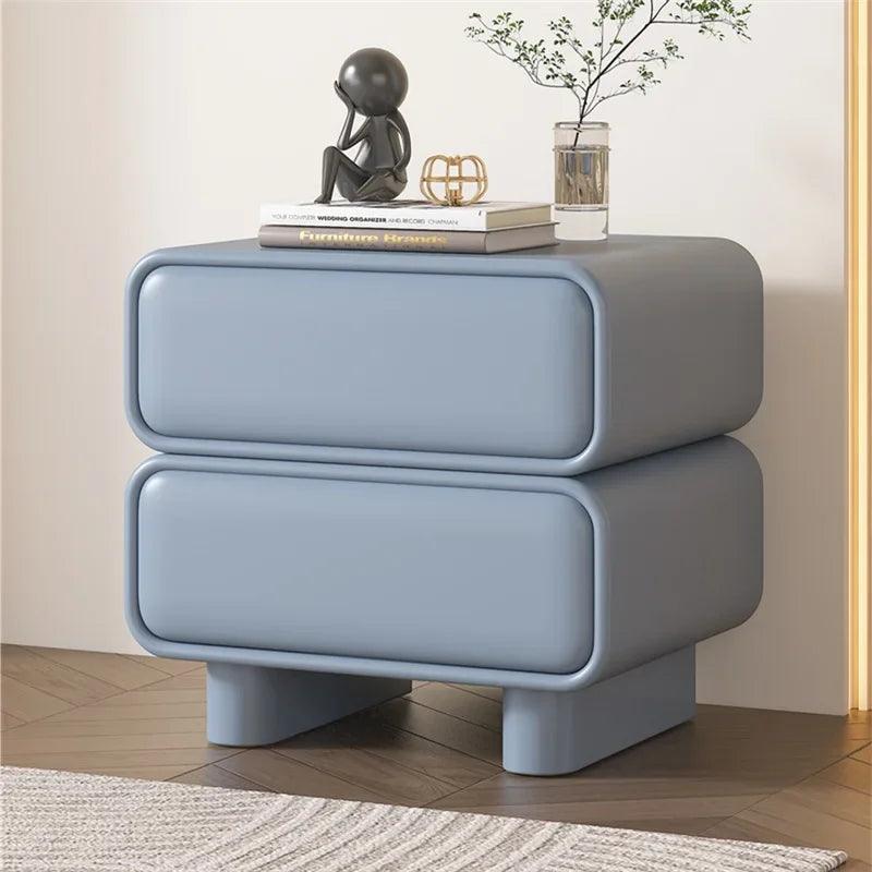 Bedside Storage Nightstand Nordic Modern Bedroom Home Nordic Nightstands Luxury Wood Mesitas De Noche Garden Furniture Sets - Pacisia