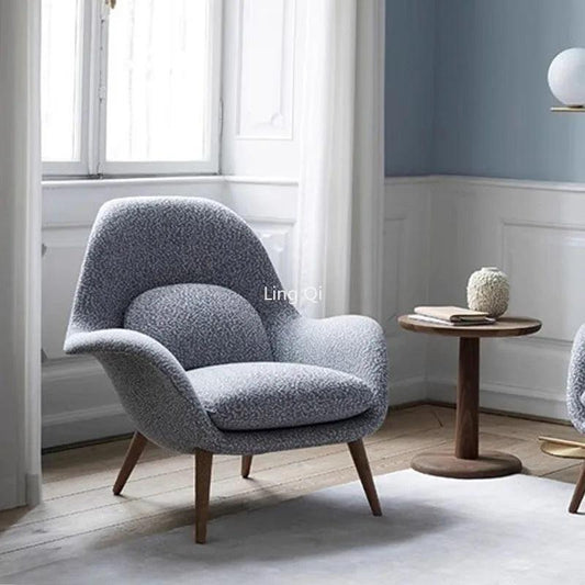 Designer Beauty Salon Living Room Chairs Elegant Nail Salon Luxury Single Sofa Chair Dressing Comfy Poltrona Bedroom Furniture - Pacisia