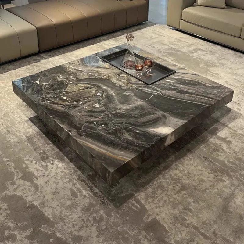 Big Marble Nordic Coffee Tables Designer Fashion Luxury Big Coffee Table Hallway Corner Muebles Para El Hogar Hotel Furniture - Pacisia