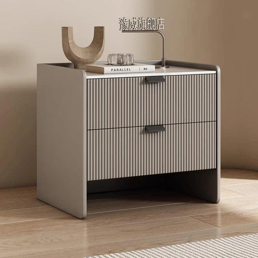 Nightstand Cheap Bedside Table Room Narrow Coffee Tables Living Auxiliary Open Cabinets Floating Sofa Side Nachttisch Bed Wood - Pacisia