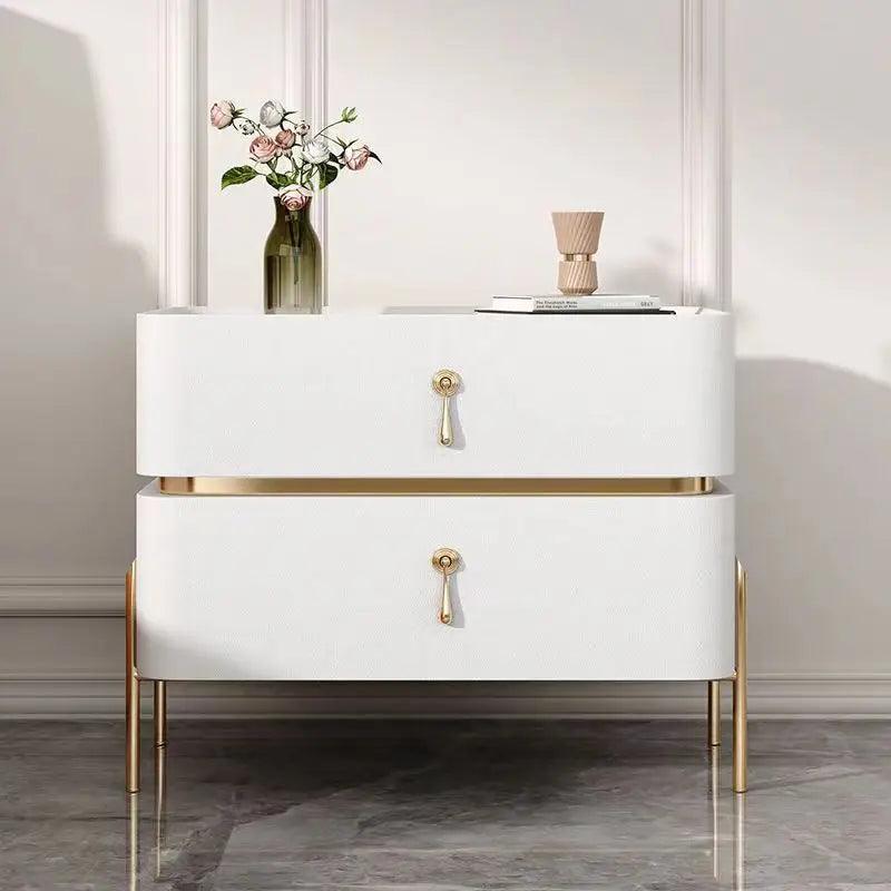 Drawers Console Nightstands Mobile Bedroom Filing Unique Italian Corner Nightstands Storage Mesitas De Noche Furnitures HDH - Pacisia