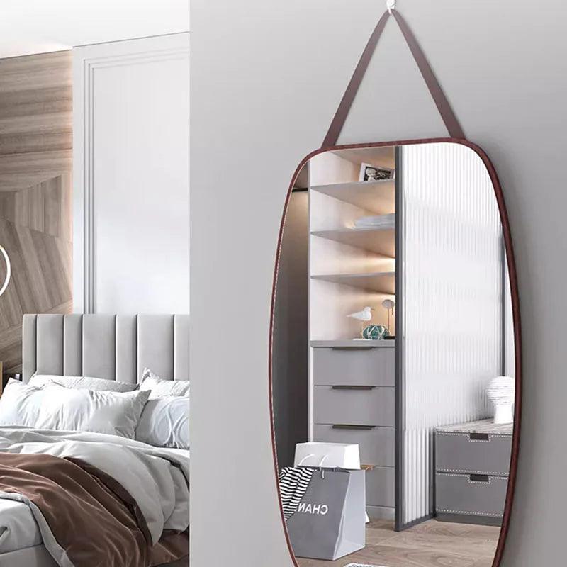 Art Irregular Mirrors Korean Full Body Makeup Large Mirrors Luxury Living Room Adornos Para El Hogar Home Decoration Accessories - Pacisia