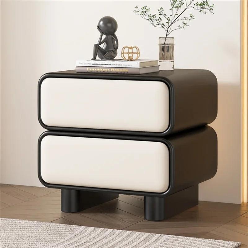 Bedside Storage Nightstand Nordic Modern Bedroom Home Nordic Nightstands Luxury Wood Mesitas De Noche Garden Furniture Sets - Pacisia