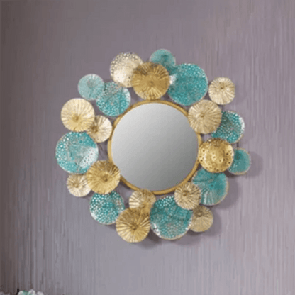 Wavy Aesthetic Decorative Mirrors Bathroom Stained Large Decorative Mirrors Irregular Decoracion Habitacion House Decoration - Pacisia