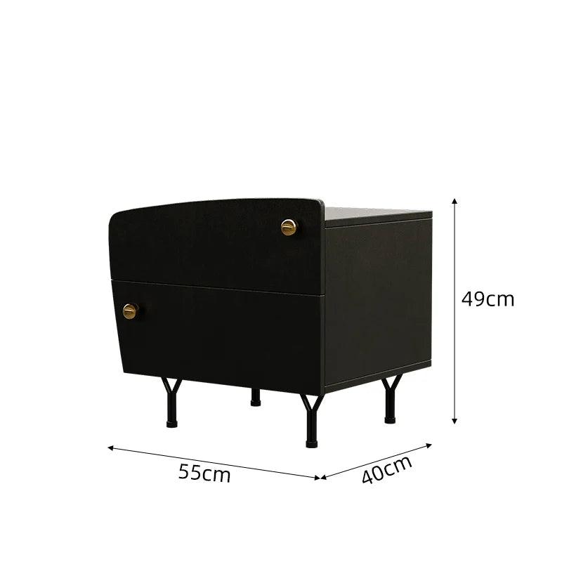 Girl White Nightstand Bedside Nordic Cute Trendy Drawers Night Table Mid Century Space Saving Mesitas De Noche Bedroom Furniture - Pacisia