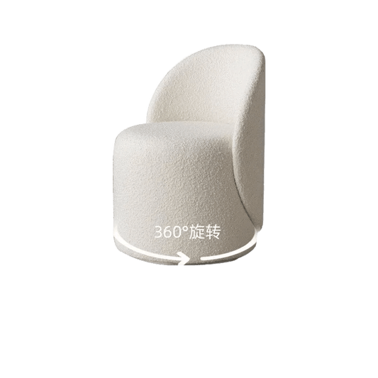 Bedroom light luxury makeup stool dressing stool chair minimalist backrest dressing table stool home internet celebrity ins CoSM - Pacisia