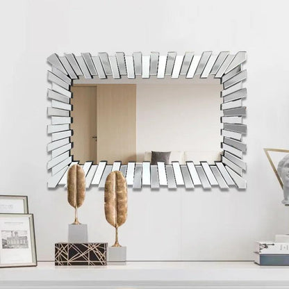 European Rectangular Bathroom Mirror, Living Room, Bedroom, Entryway Home Wall Decoration Mirrors - Pacisia