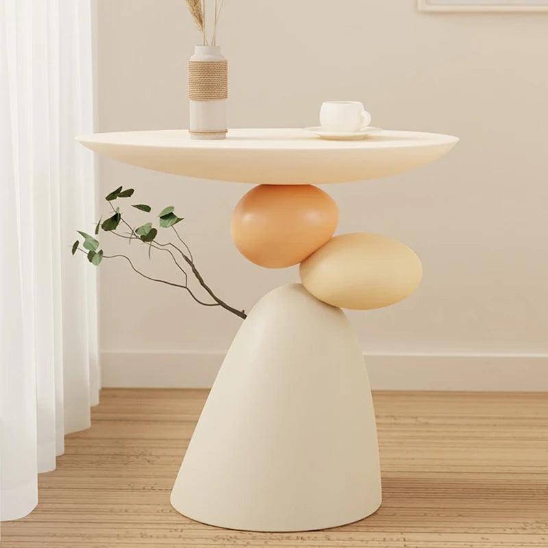 Small Japanese Luxury Coffee Tables Unusual Entryways Modern Corner Coffee Table Cute Round Mesa De Centro Living Room Furniture - Pacisia