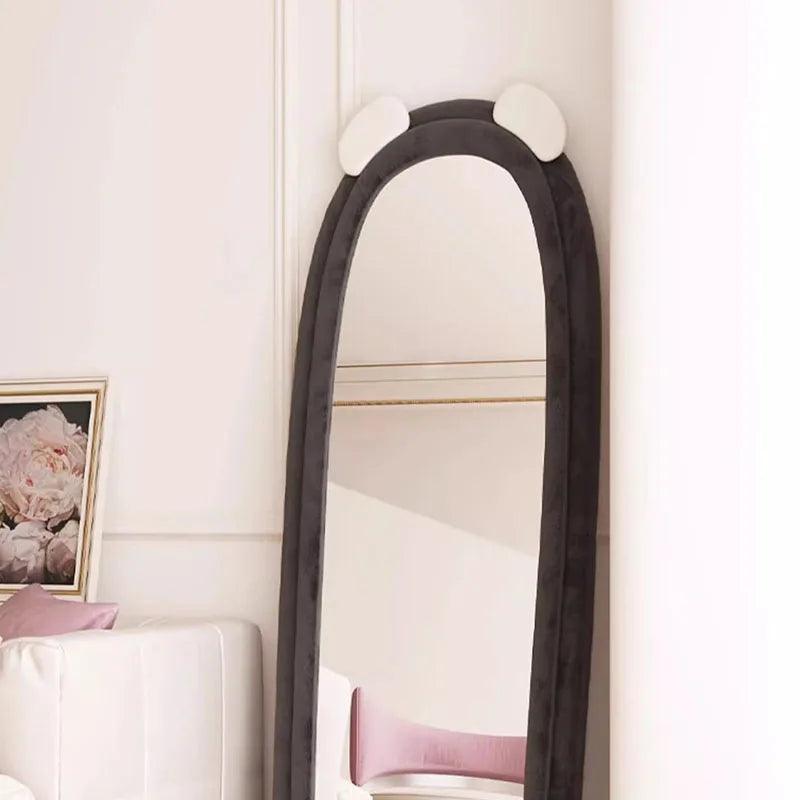 Full Body Nordic Mirrors Aesthetic Makeup Living Room Floor Mirrors Irregular Cute Adornos Para El Hogar Decoration Home - Pacisia