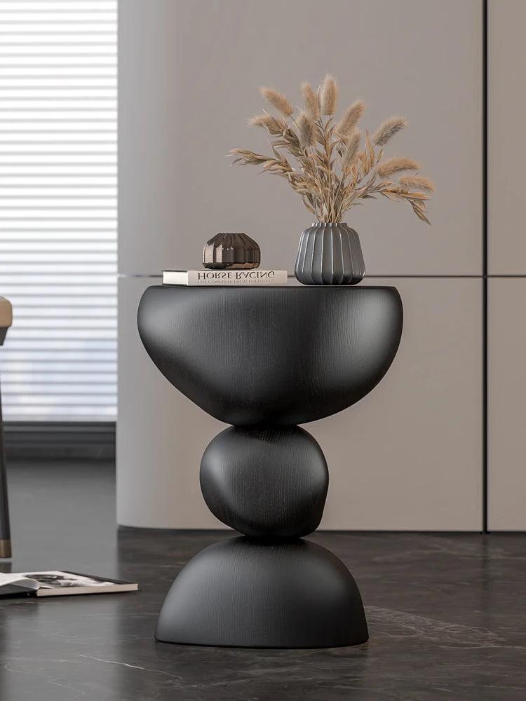 Creative Nordic small side table, minimalist modern small coffee table, corner table, high-end creamy home decoration furniture - Pacisia