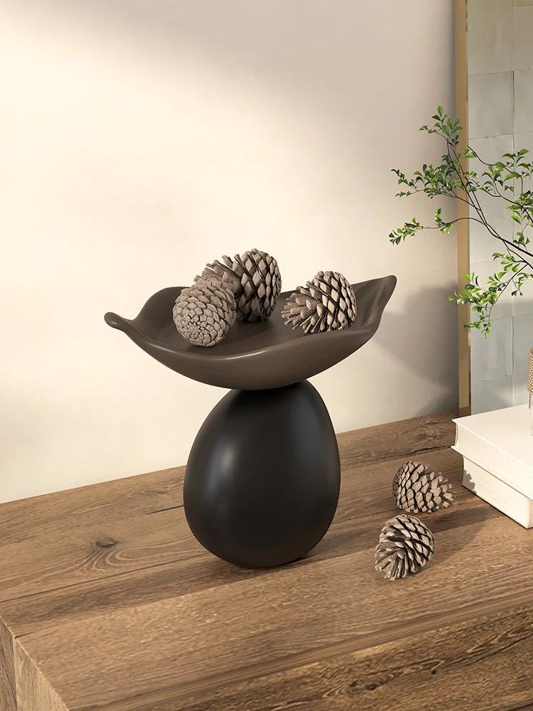 Creative Time Runs With Decorative Sculpture Living Room,Foyer,Cabinet,Key,Desktop Storage,Fruit Tray,Ornament Gifts Customized - Pacisia