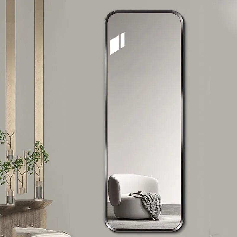 Large Nordic Mirrors Full Body Compact Design Rectangle Mirrors Unbreakable Quality Espejo De Cuerpo Completo Decoration Home - Pacisia