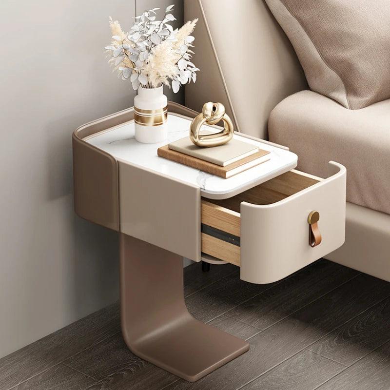 Bedside Nightstands Hanging Table Small Night Cabinets Living Room Bedroom Comfortable Szafka Nocna Drawers Nordic Chest - Pacisia