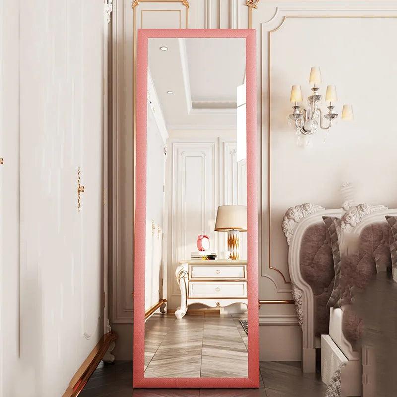 Long Living Room Mirrors Aesthetic Floor Rectangle Makeup Mirrors Full Body Luxury Espejos Decorativos De Pared Home Decor - Pacisia