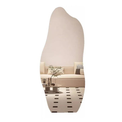 Quality Girls Decorative Mirrors Light Irregular Hallway Wall Mirror Bathroom Large Espejo Cuerpo Entero Home Decoration - Pacisia