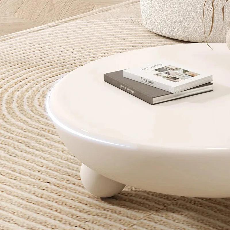 Living Room Coffee Tables Luxury Modern Design Nordic Minimalist Coffee Tables Round Wood Tavolino Da Salotto Home Furniture - Pacisia