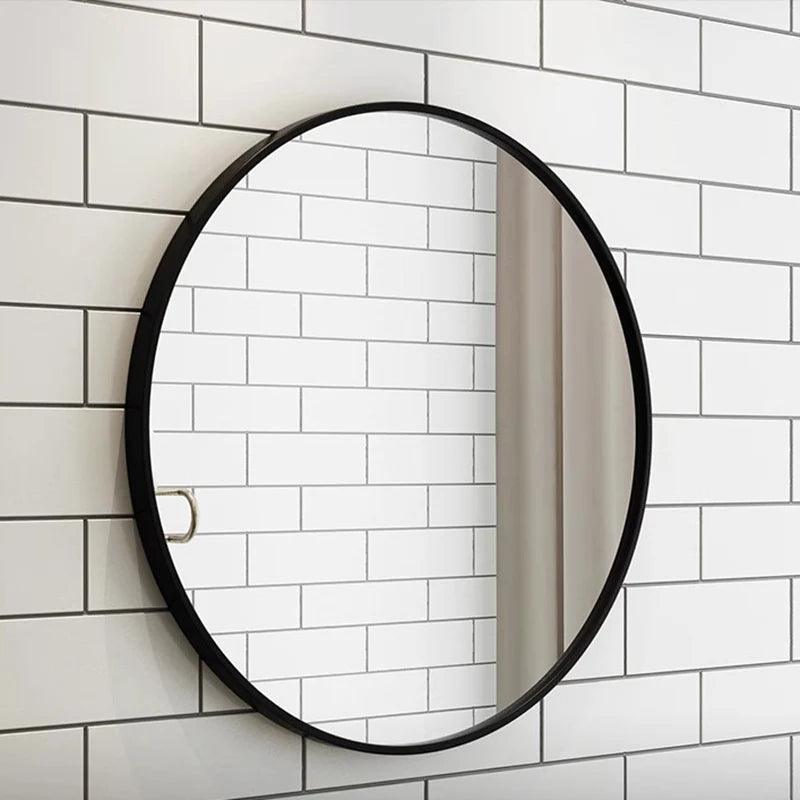 Mini Modern Mirror Design Luxury Wall Glass Aesthetic Vanity Mirror Tiles Pendant Espejo Adhesivo Pared Bathroom Decoraction - Pacisia