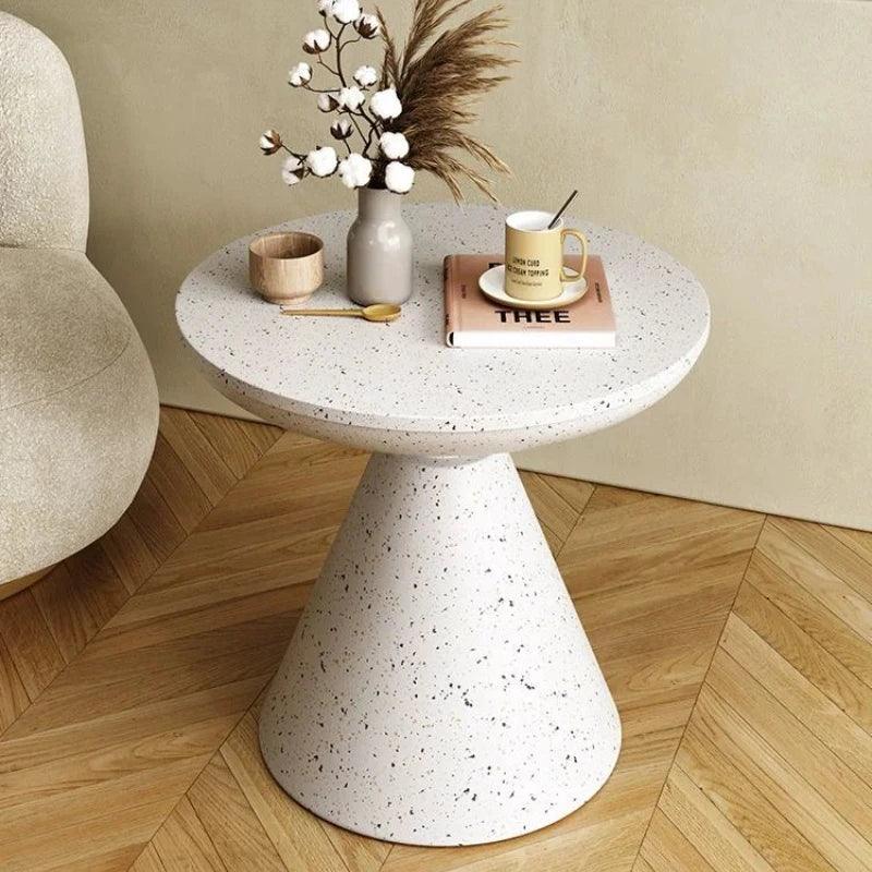 Creative Modern Luxury Small Tea Table Simple Living Room Sofa Side Table Bedside Mesas Living Room Furniture Small Round Tables - Pacisia