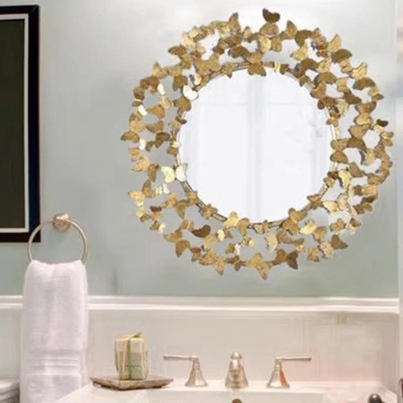 Infinite Designer Mirror Wall Small Glass Mirrors Crafts Handicraft Princess Large Modern Specchi Decorativi Room Furniture - Pacisia