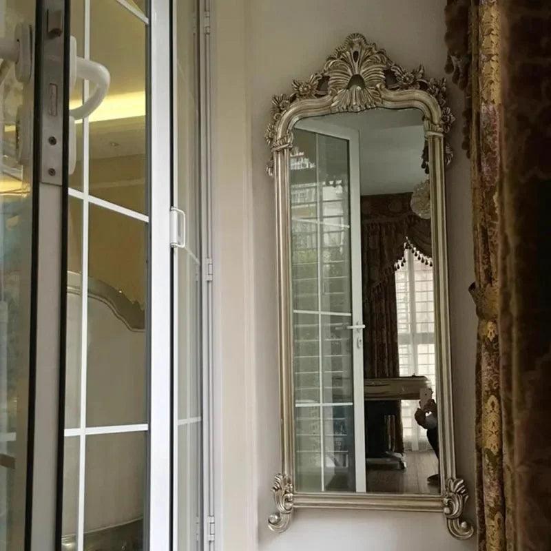 Frame Floor Mirrors Vanity Aesthetic Print Irregular Mirrors Luxury Girls Unbreakable Specchi Decorativi Bedroom Decoration - Pacisia