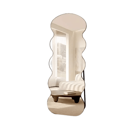 Bedroom Irregular Mirror Aesthetic Art Floor Full Body Mirror Luxury Bathroom Espejos Decorativos De Pared Decorative Mirrors - Pacisia