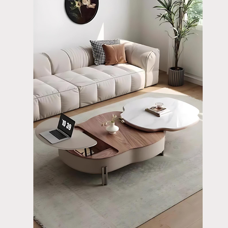 Nova Retro Lift Top Coffee Table - Modern Solid Wood Design