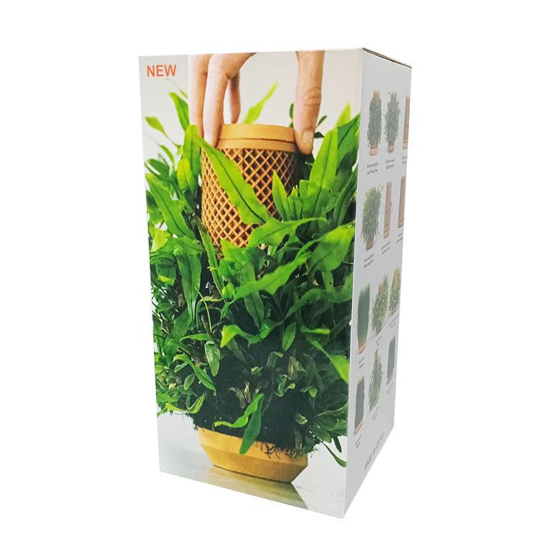 Absorbent Flower Pot Ceramic Household Lazy Person Raising Vase - Pacisia