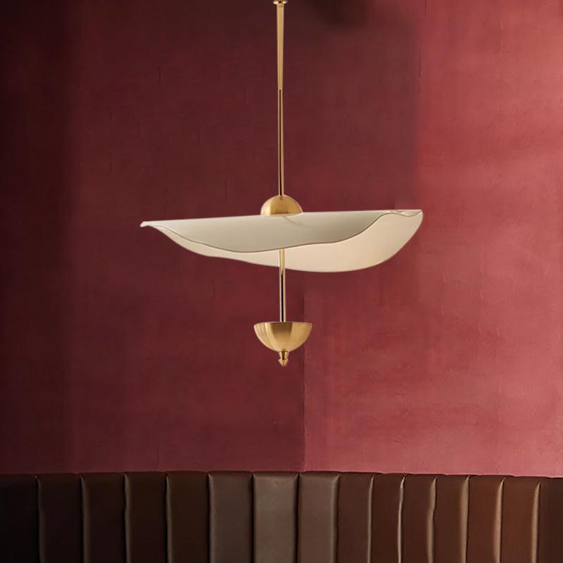 Acrylic Lotus Leaf Chandelier In Window - Pacisia