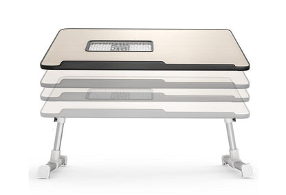 Adjustable Laptop Desk Stand Foldable Notebook Laptop Bed Table Can be Lifted Standing - Pacisia